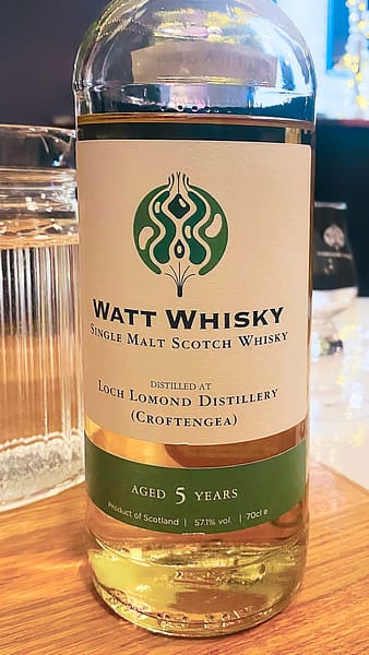 Bottle of Watt Whisky Loch Lomond (Croftengea) aged 5 years