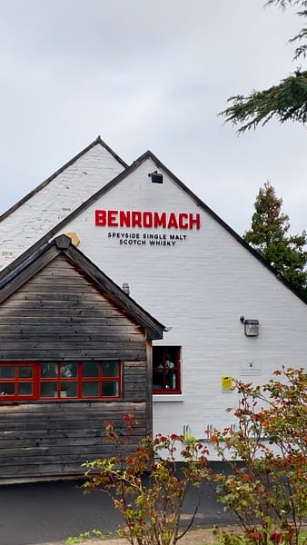 Benromach Distillery front view
