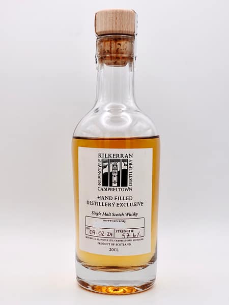 Springbank Distillery hand-filled exclusive 0.2 L Kilkerran bottle
