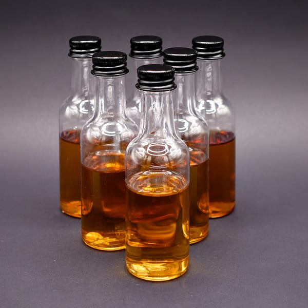 6 samples of sherry cask aged whisky