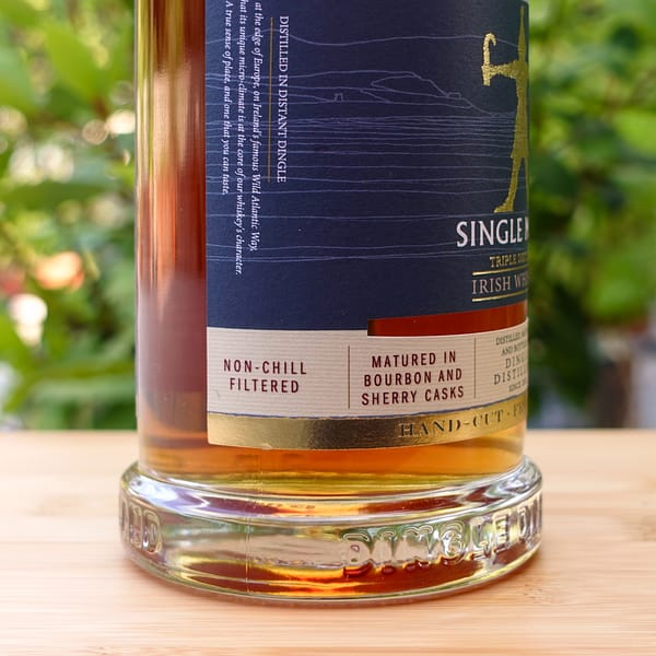 Dingle Single Malt label detail