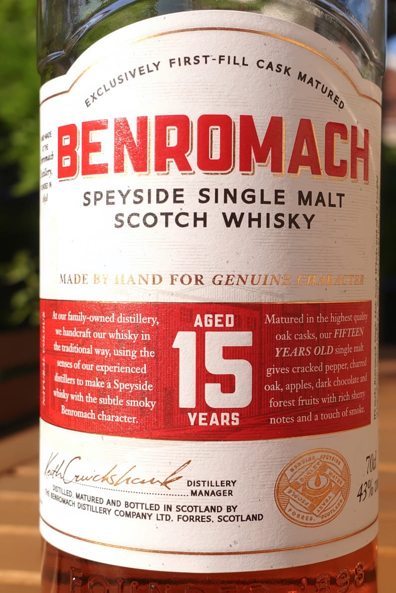 Teenage Whisky Kicks: Benromach 15 Year Old Review & Insider