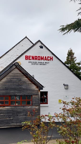 Benromach Distillery front view