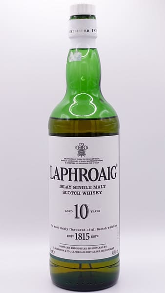 Laphroaig 10 year old bottle
