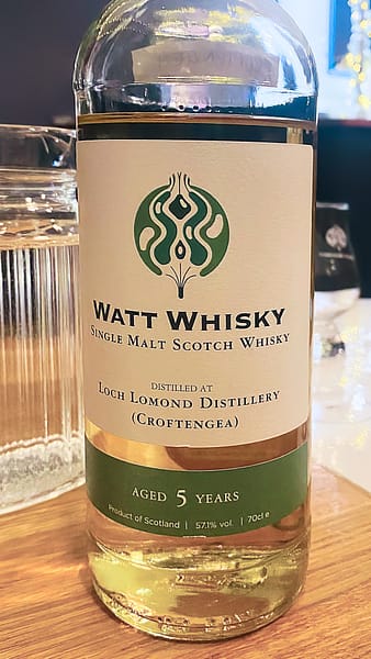 Bottle of Watt Whisky Loch Lomond (Croftengea) aged 5 years