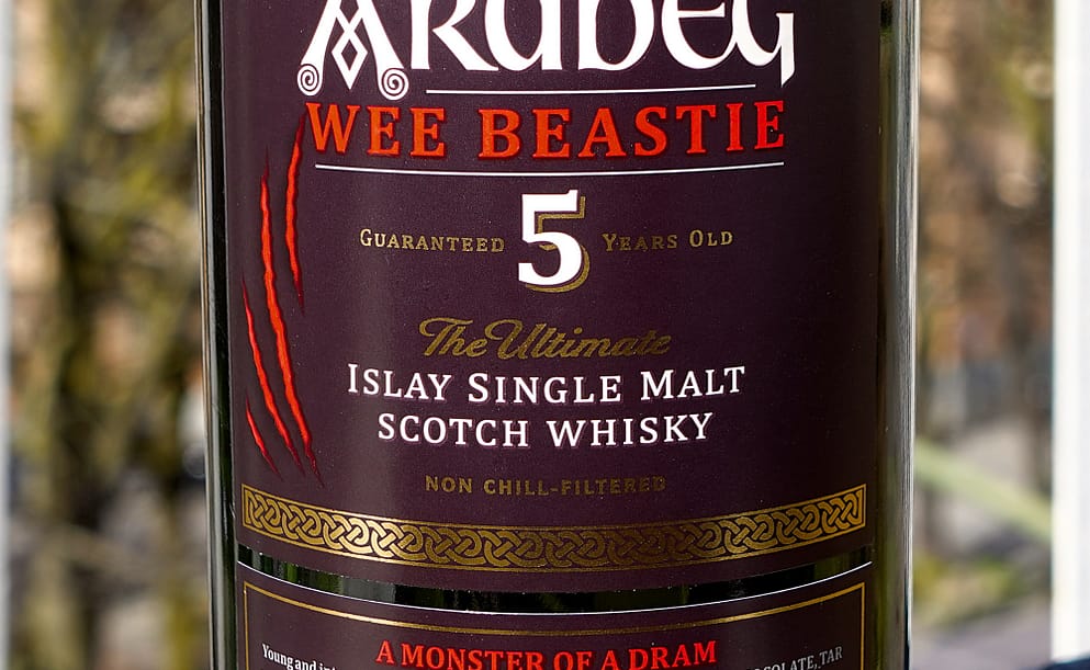 Peaty Hyperbole: Ardbeg Wee Beastie 5 year old review - The Road