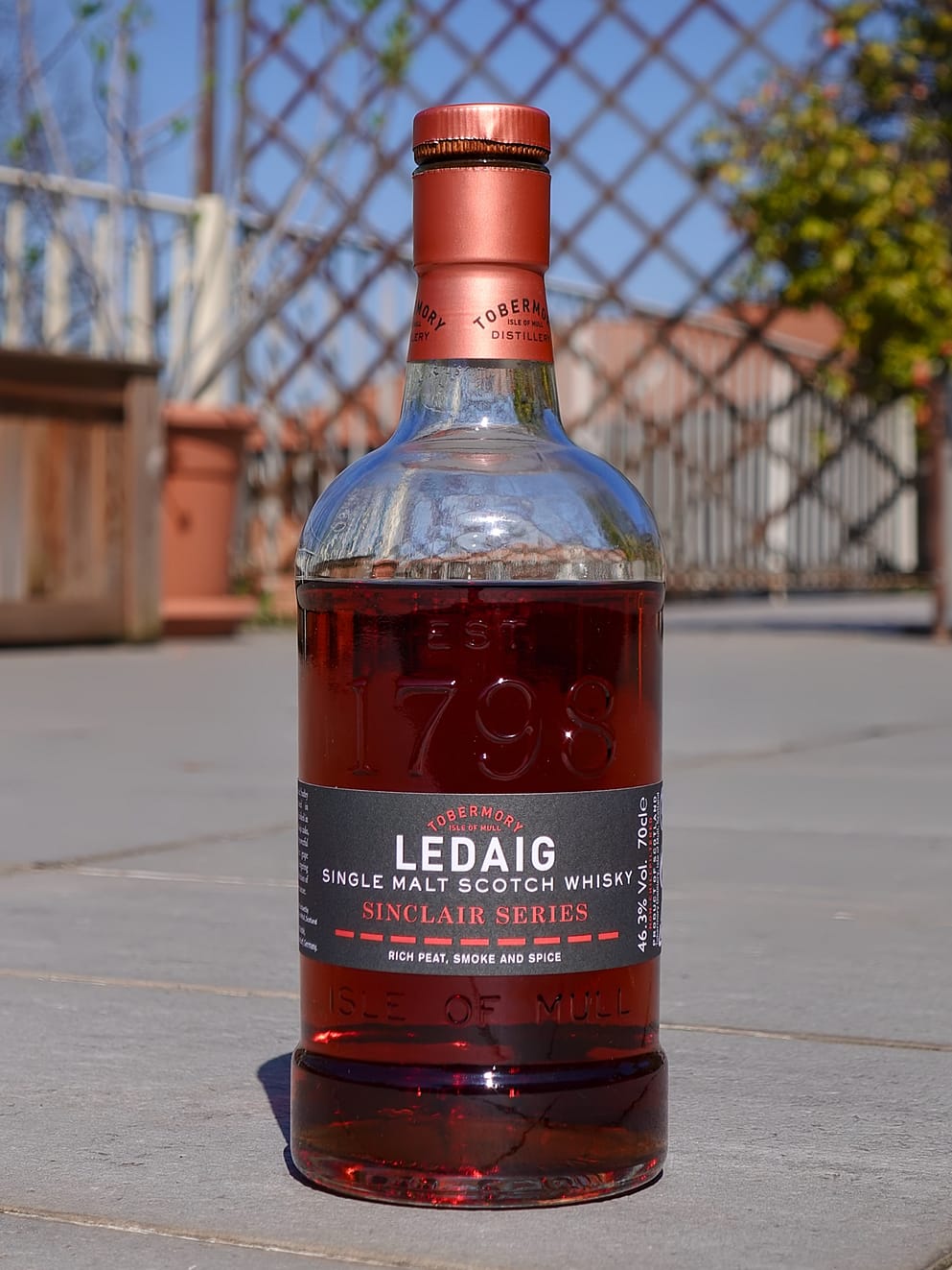 Ledaig SInclair Series Rioja Review - The Road to Dram