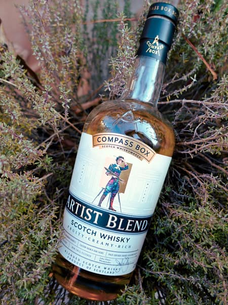 Image of the Compass Box Artist Blend bottle