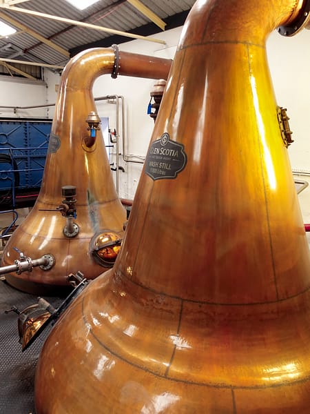 Glen Scotia Wash and Spirit stills