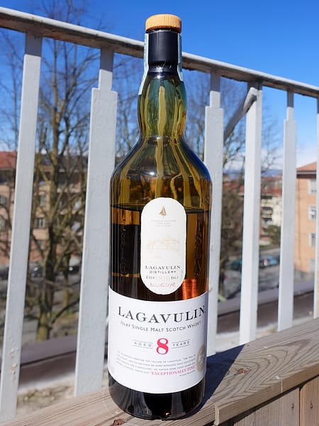 Bottle of Lagavulin 8