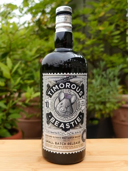 Douglas Laing's Timorous Beastie 10 year old bottle