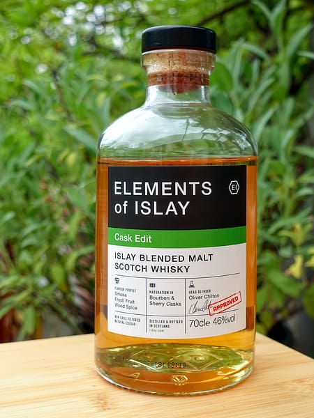 Elements of Islay Cask Edit bottle