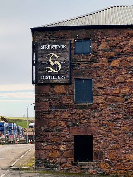 Springbank's distillery site entrance (Glebe street entrance)