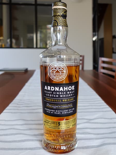 Image of a bottle of Ardnahoe Inaugural Release
