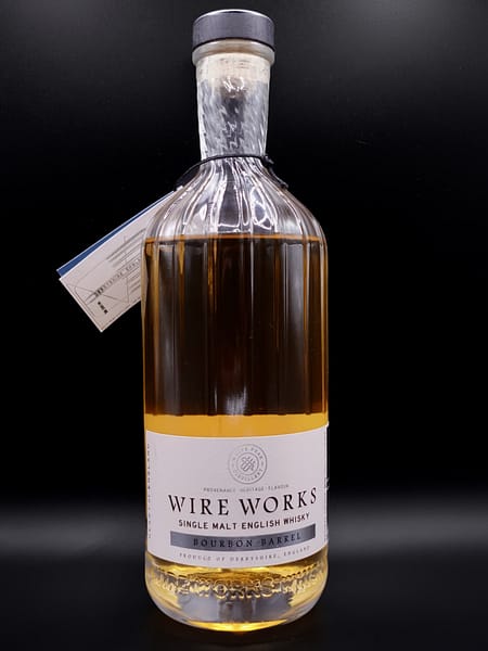 White Peak Wire Works Bourbon Barrel whisky bottle
