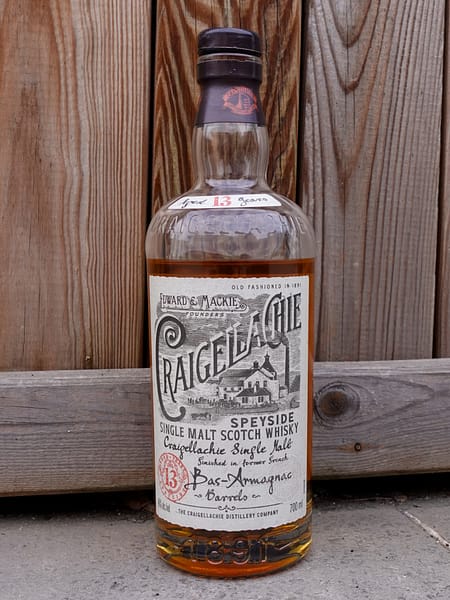 Craigellachie 13 yo Bas Armagnac Bottle