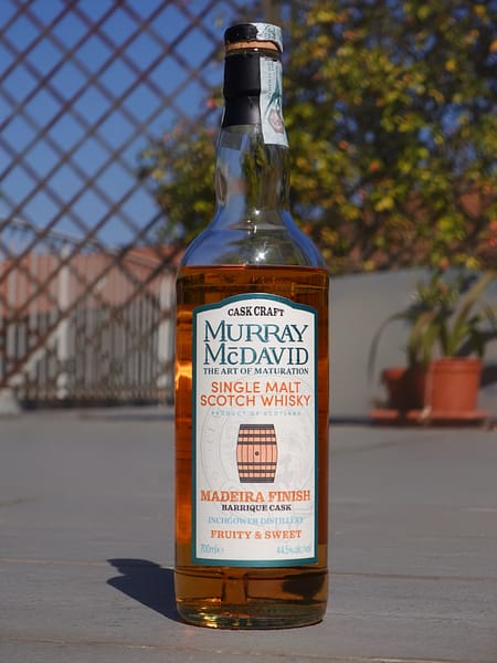 Murray McDavid Cask Craft Inchgower Madeira Finish single malt bottle