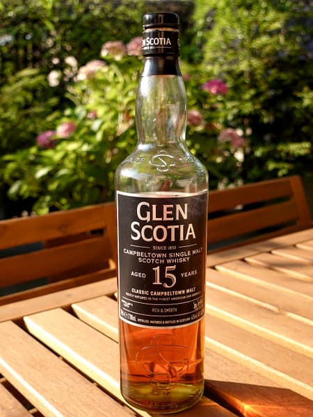 Glen Scotia 15 year old bottle
