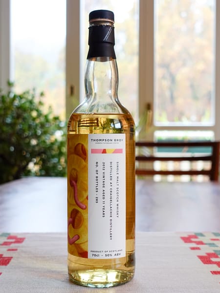 Thompson Bros Craigellachie 2012 11 year old bottle