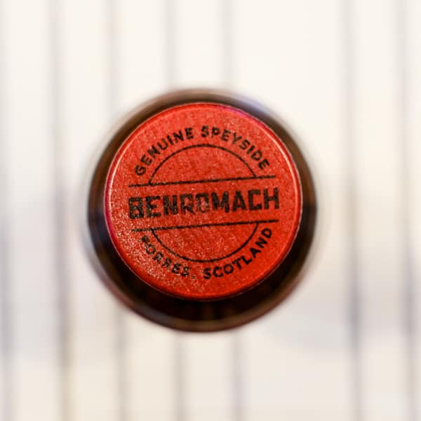 Benromach Cask Strength 2014 cork detail