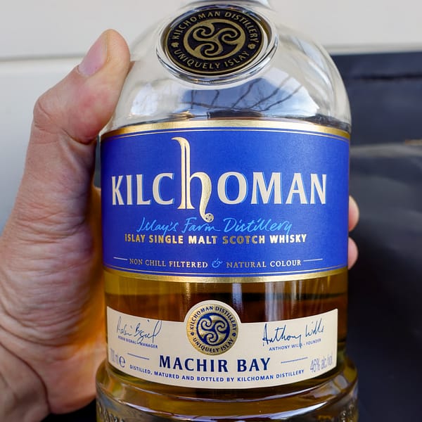 Kilchoman Machir Bay whiksky label