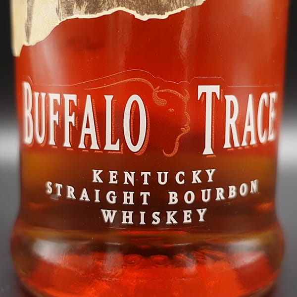 Buffalo Trace Stariaght Kentucky Bourbon Label Detail