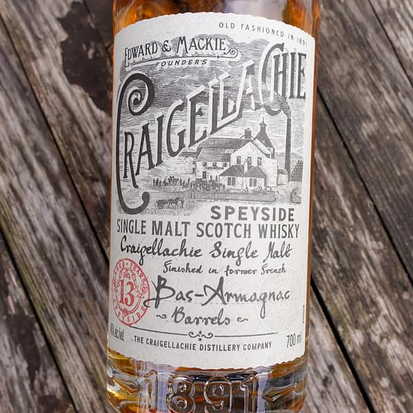 Craigellachie 13 yo Bas Armagnac Label