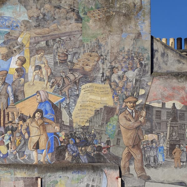 The Leith Mural by Tim Chalk and Paul Grime.
