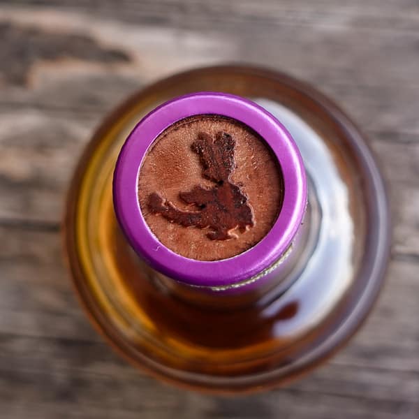Ledaig Hebridean Moon stopper pic showing the carved Isle of Mull outline
