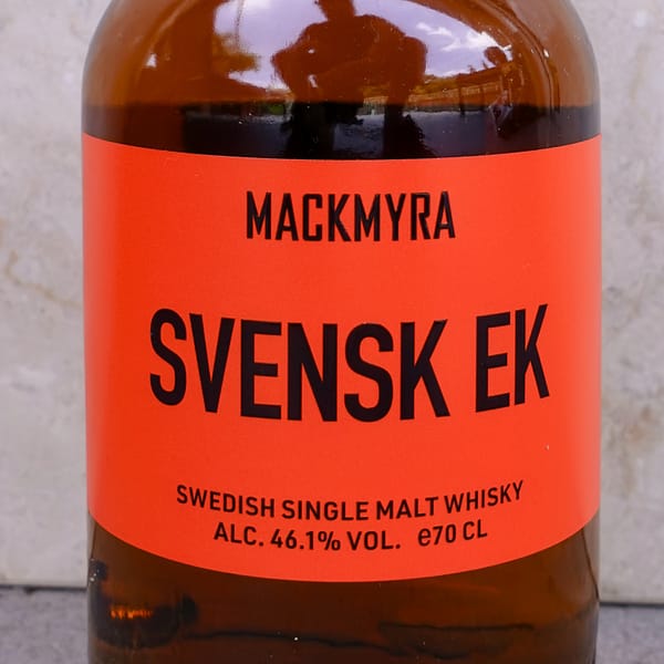 Mackmyra Svensk Ek label