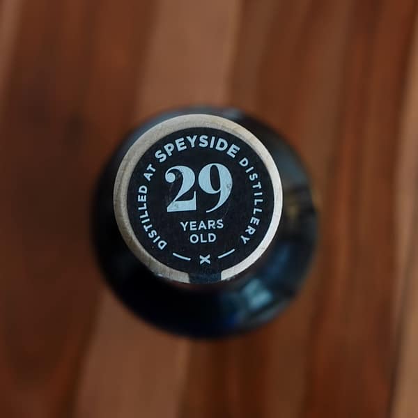 Thompson Bro.s Mystery Malt 29 year old Speyside cap