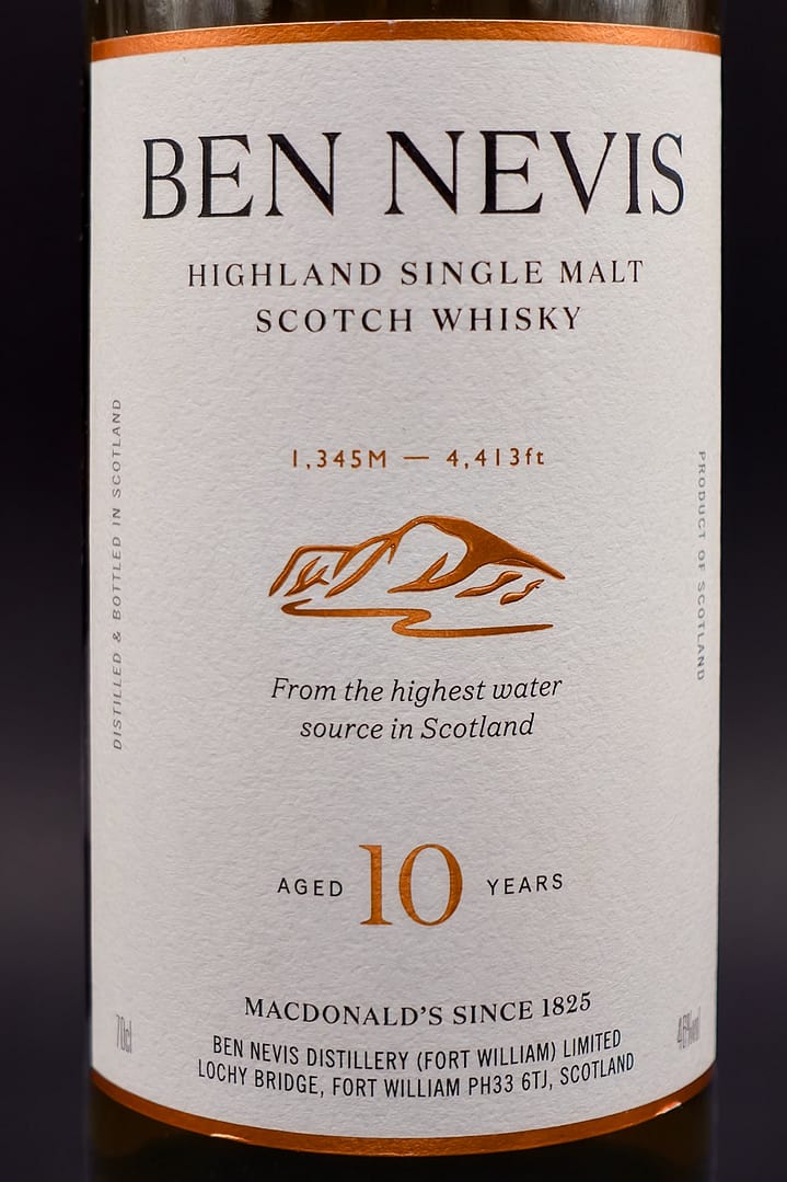 Ben Nevis 10 year old review - The Road to Dram