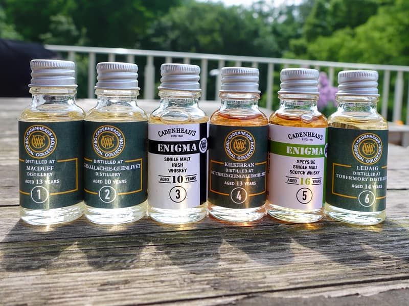 WM Cadenhead's February 2025 Releases Sample Pack Bottles Lineup