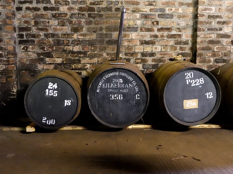 3 of the cask tasted during the Kilkerran Warehouse Tasting in March 2026