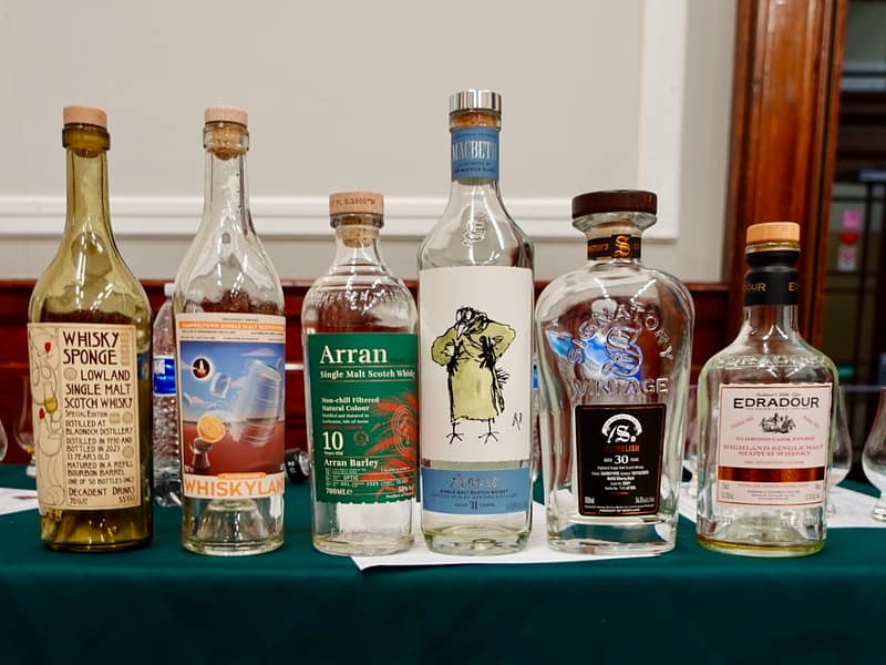 Independent Spirits Festival Blind Tasting Flight
