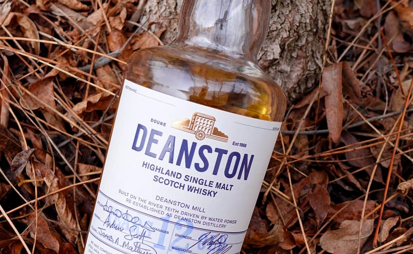 Image of a bottle of Deanston 12 year old