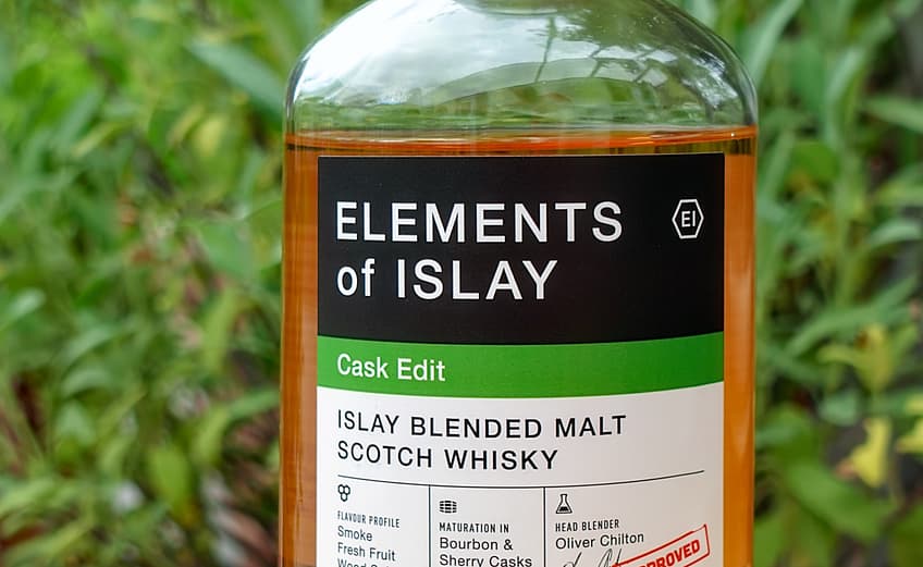 Elements of Islay Cask Edit bottle
