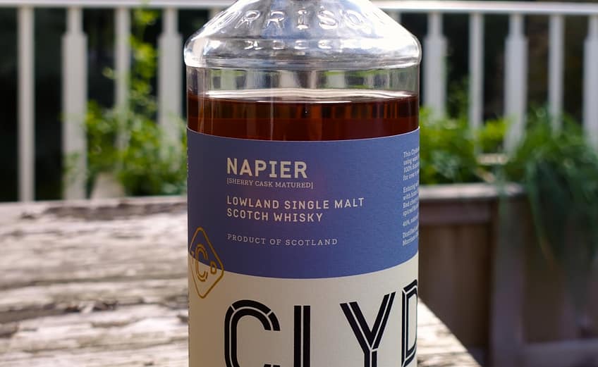Clydeside Napier whisky bottle