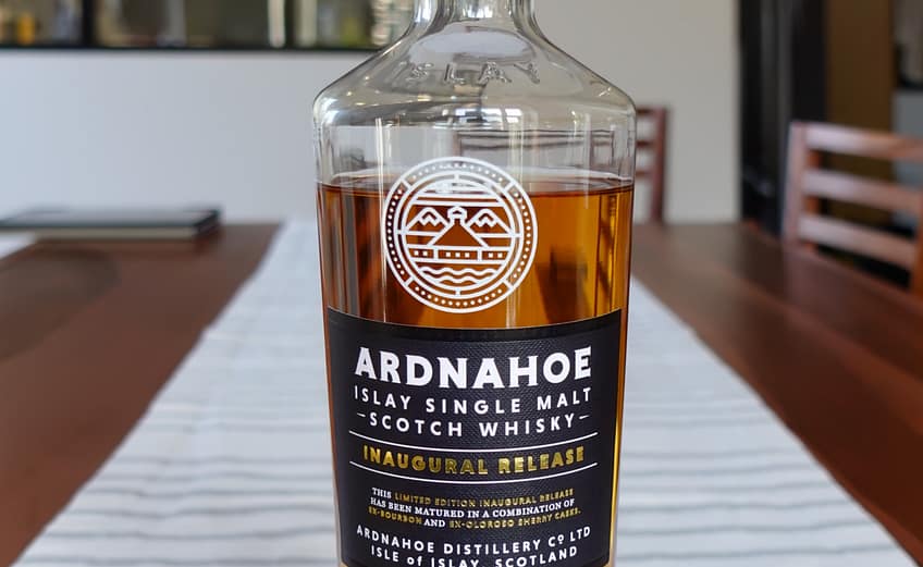 Image of a bottle of Ardnahoe Inaugural Release