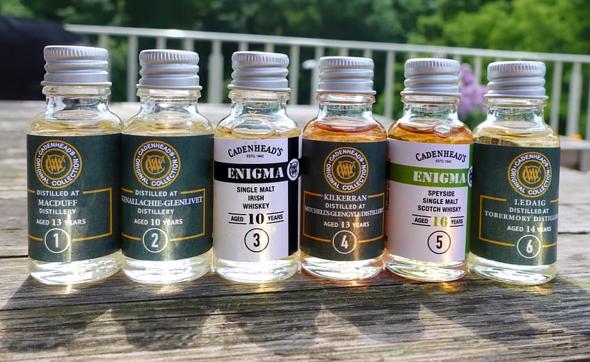 WM Cadenhead's February 2025 Releases Sample Pack Bottles Lineup