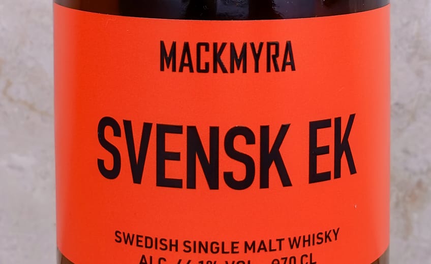 Mackmyra Svensk Ek label