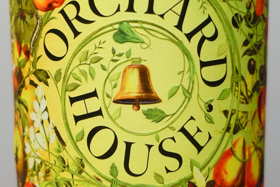 Compass Box Orchard House label detail