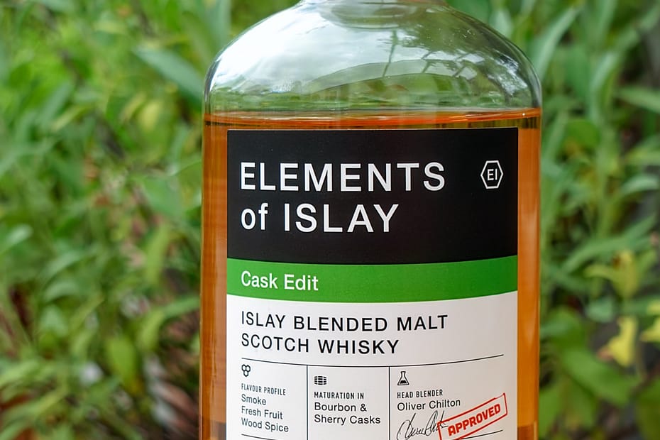 Elements of Islay Cask Edit bottle