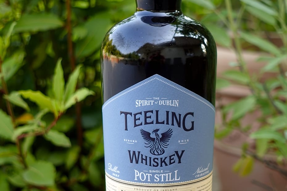 Teeling Single Pot Still whiskey bottle
