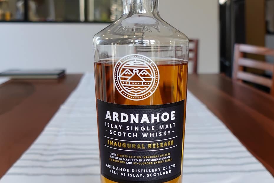 Image of a bottle of Ardnahoe Inaugural Release