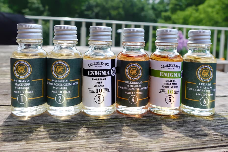 WM Cadenhead's February 2025 Releases Sample Pack Bottles Lineup
