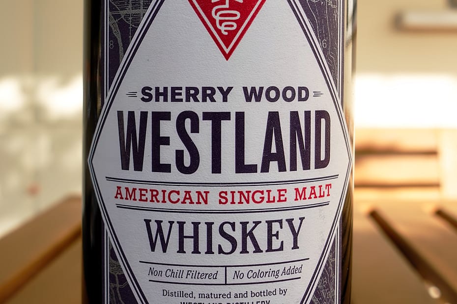 Westland Sherry Cask American Single Malt Label