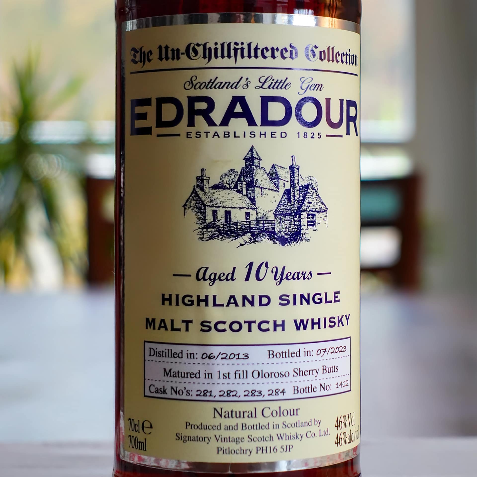 Signatory VIntage Edradour 10 Un-Chillfiltered Review - The Road