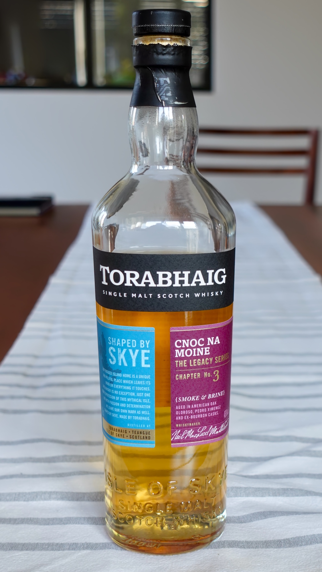 Torabhaing Cnoc Na Moine bottle