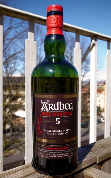 Ardbeg Wee Beastie 5 year old bottle